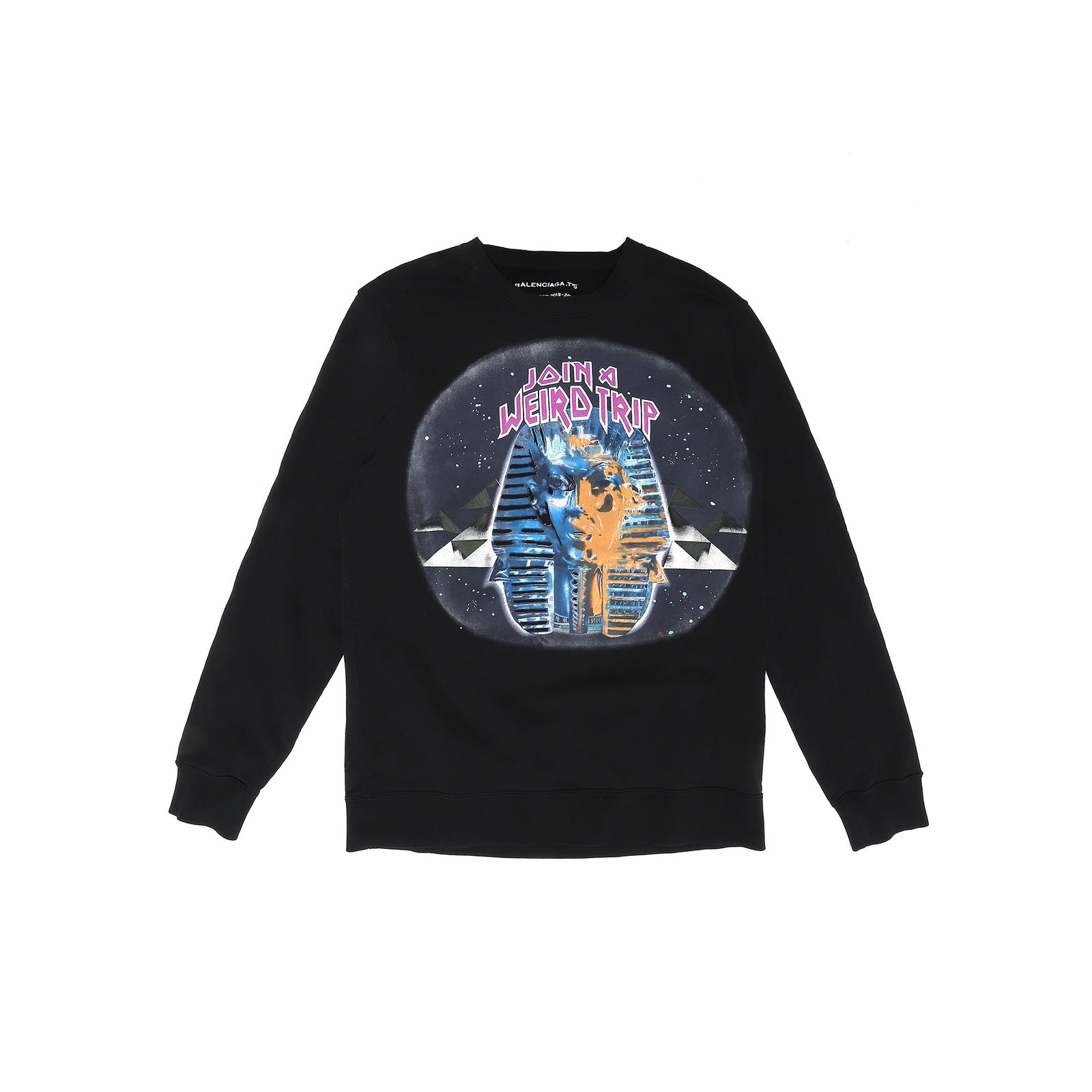 Balenciaga AW13 Egyptofunk Join A Weird Trip Sweatshirt