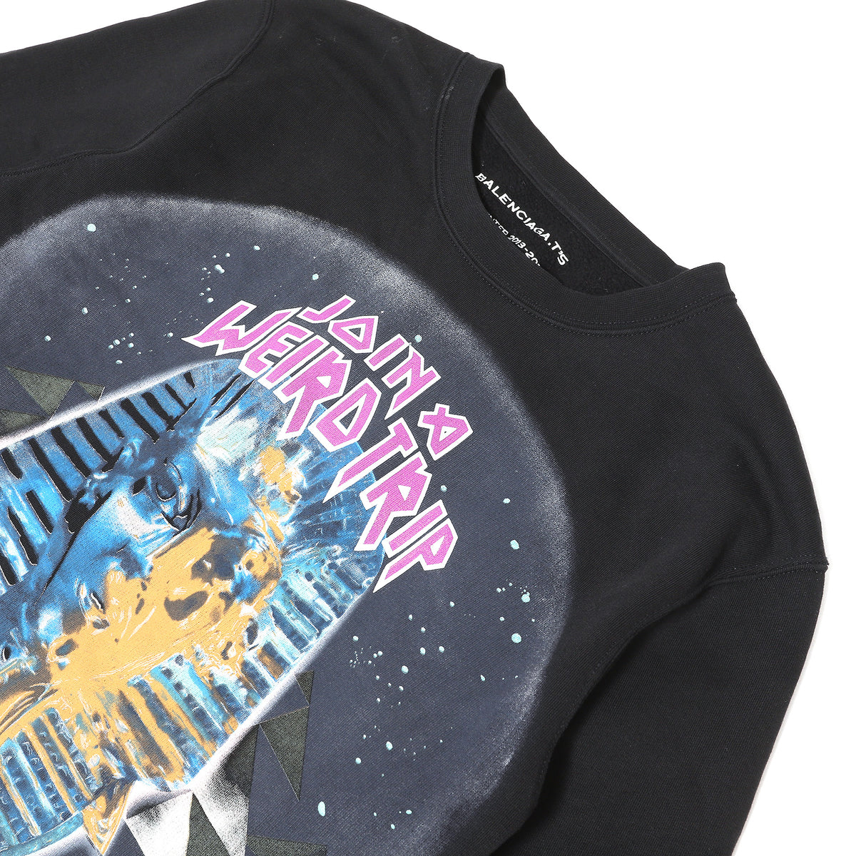 Balenciaga AW13 Egyptofunk Join A Weird Trip Sweatshirt