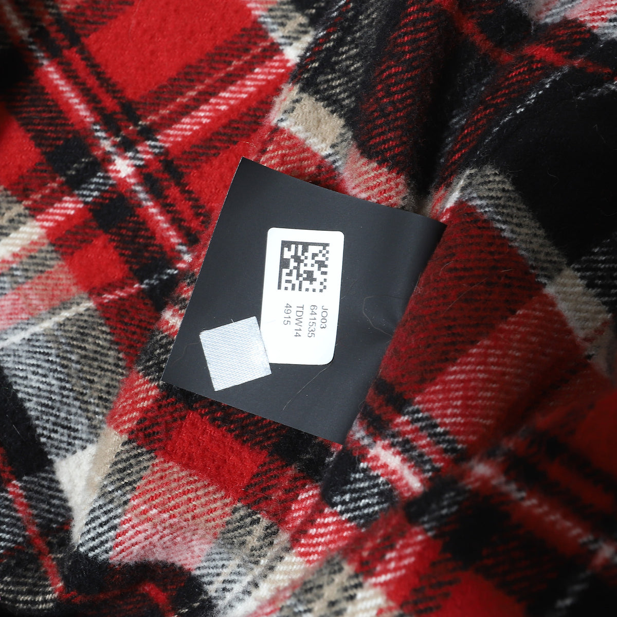 Balenciaga 1 of 1 Prototype Oversized Flannel Lined Washed Denim Bomber