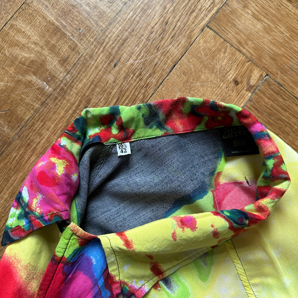 Jean Paul Gaultier Homme SS00 Psychedelic Shirt