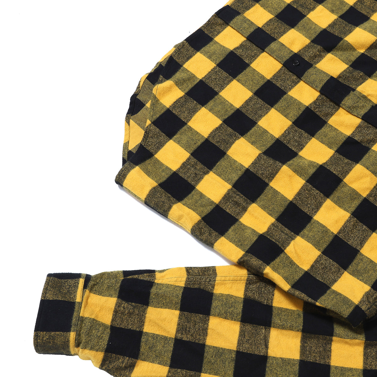 Balenciaga Oversized Plaid Flannel Shirt