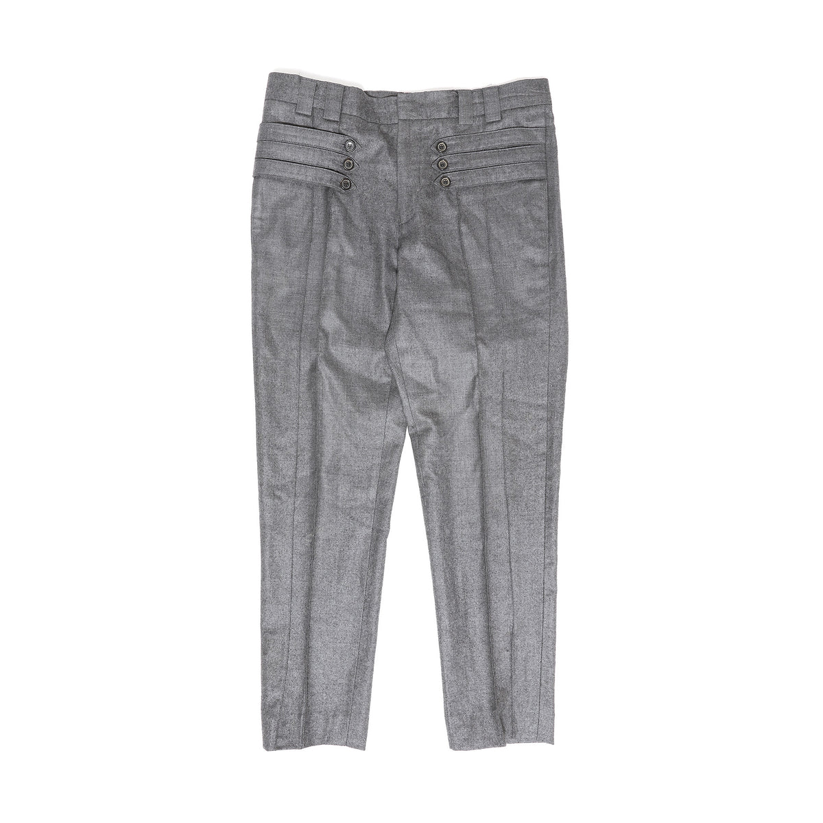 Dior Homme FW03 Luster Pleated Strap Pants