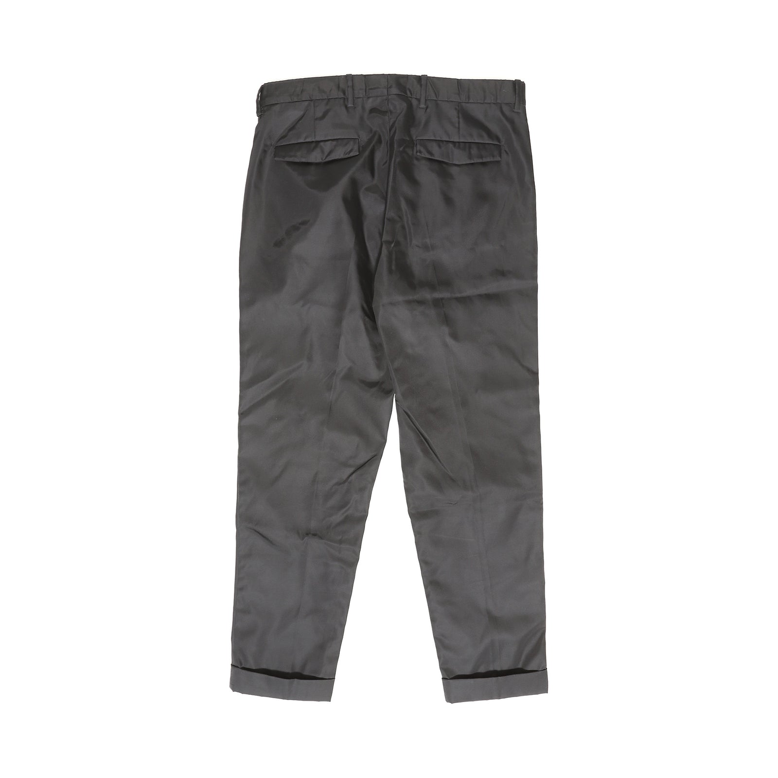 Prada AW18 Gabardine Nylon Suit Pants