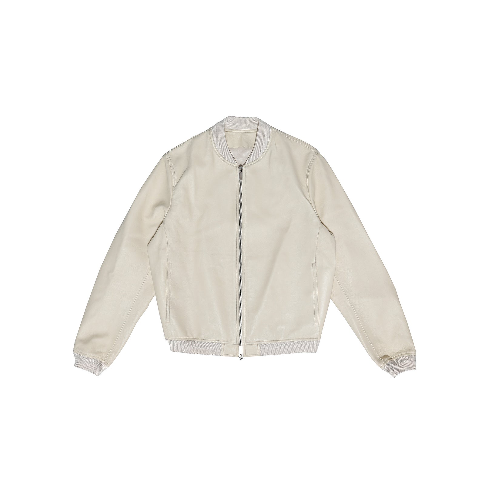 Berluti by Haider Ackermann SS18 Cream Leather Blouson