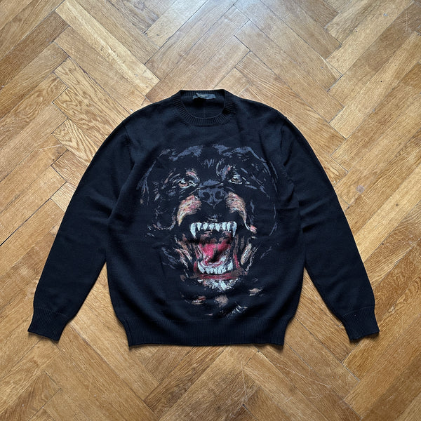 Givenchy FW13 Rottweiler Knit Sweater - Ākaibu Store