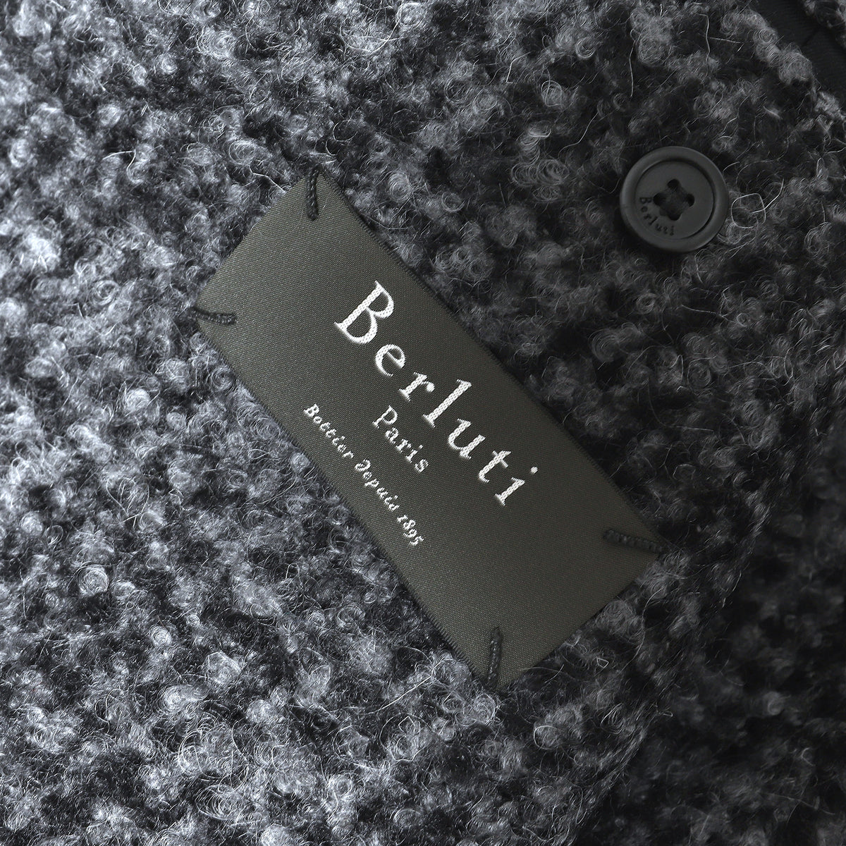 Berluti by Sartori Structured Heavy Wool Coat
