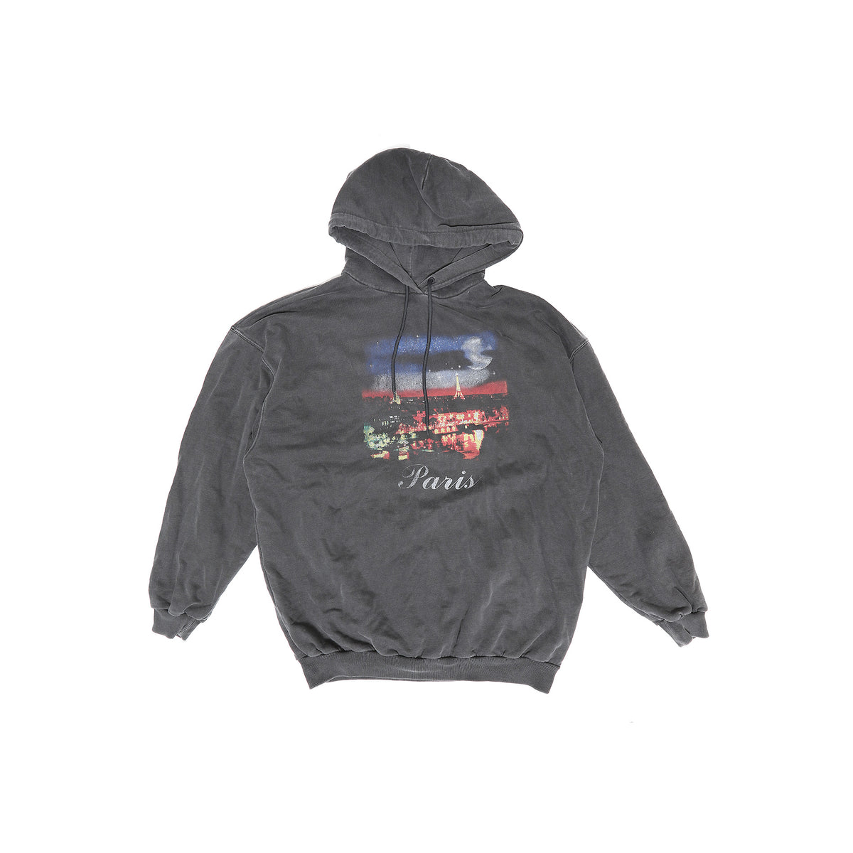 Balenciaga AW17 Oversized Paris Hoodie