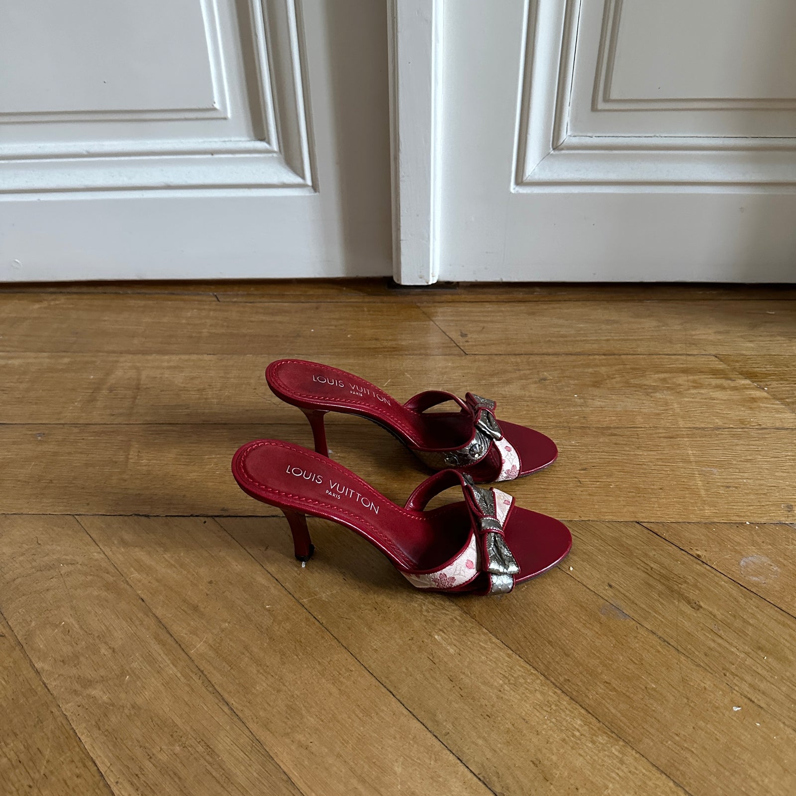 Louis Vuitton 2003 Murakami Cherry Blossom Heels
