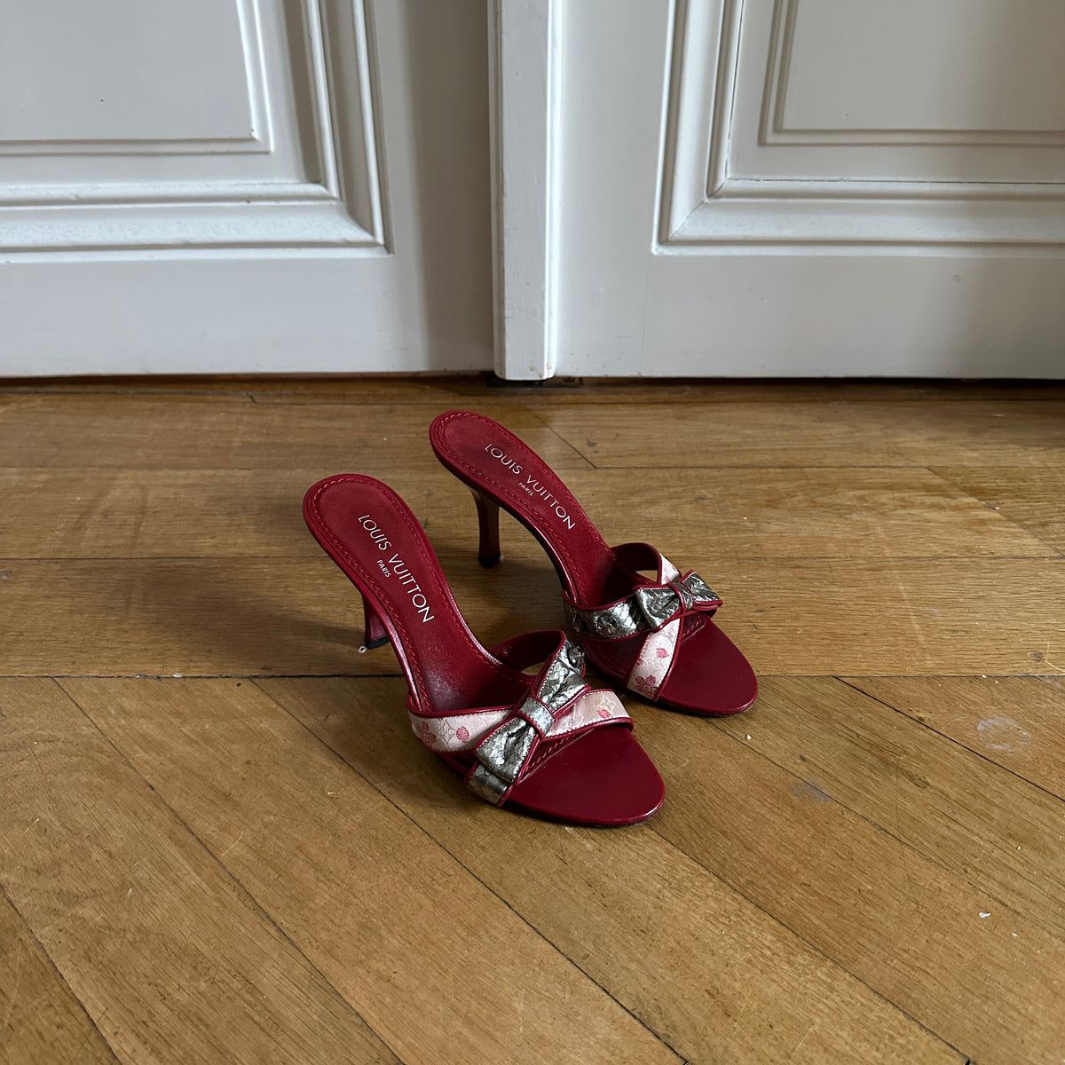 Louis Vuitton 2003 Murakami Cherry Blossom Heels