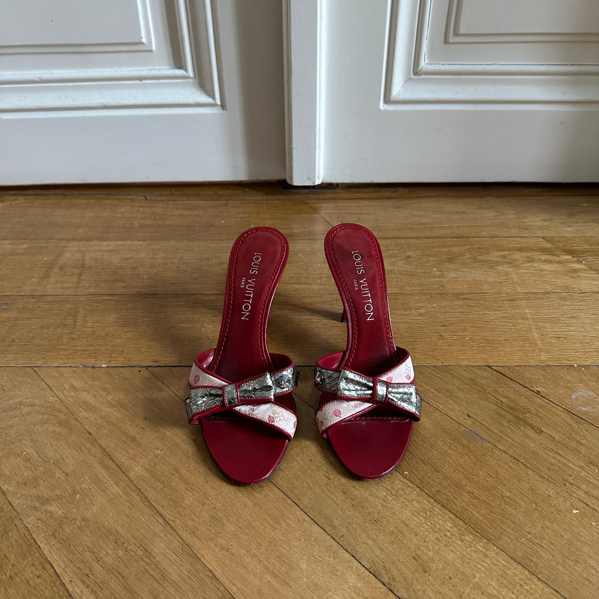 Louis Vuitton 2003 Murakami Cherry Blossom Heels