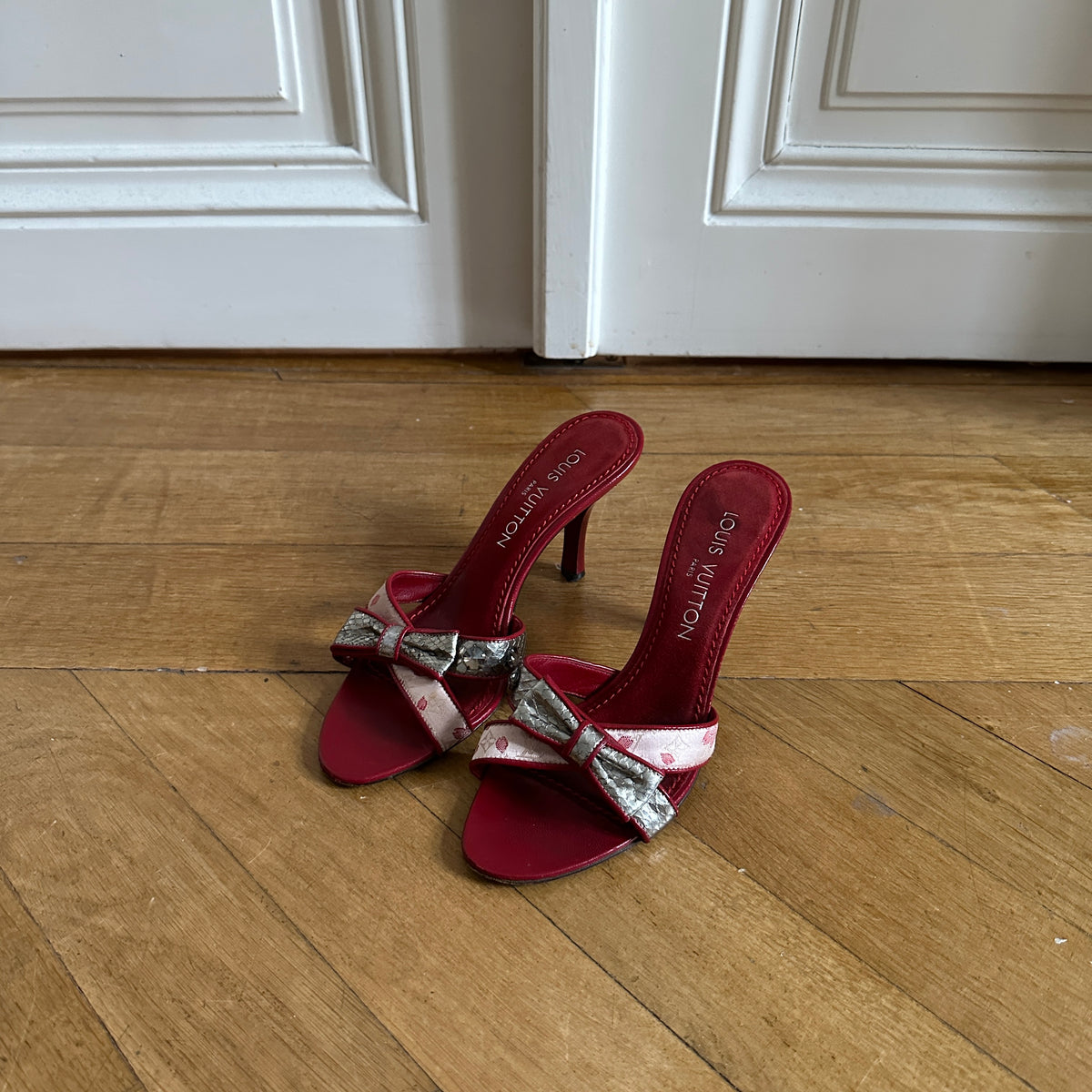 Louis Vuitton 2003 Murakami Cherry Blossom Heels