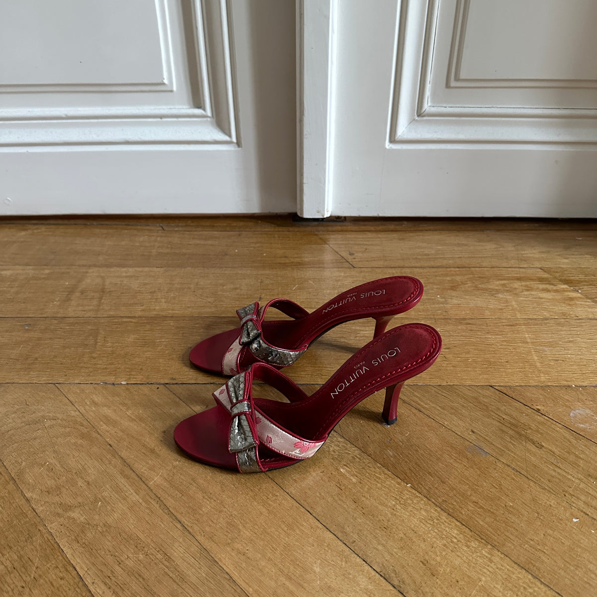 Louis Vuitton 2003 Murakami Cherry Blossom Heels