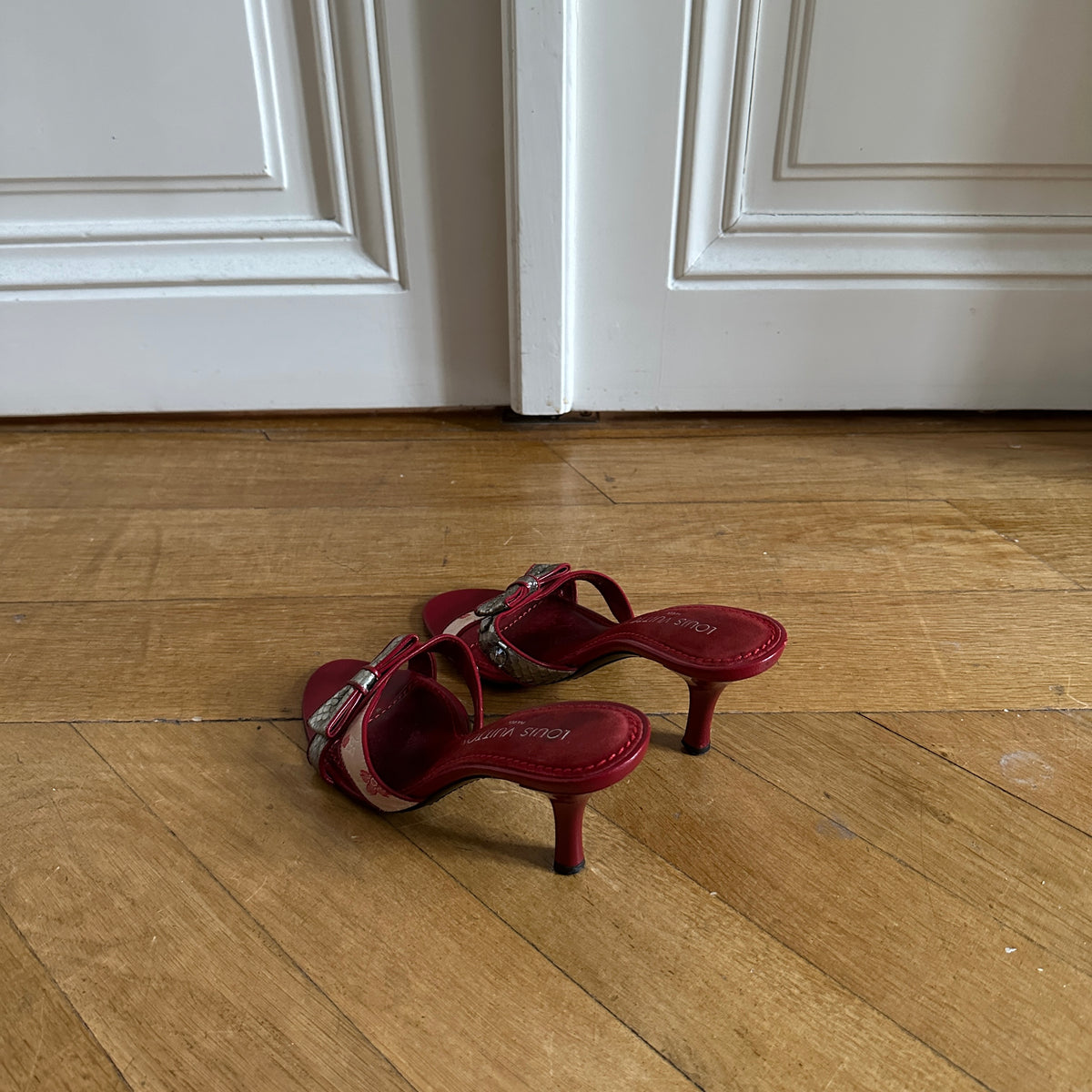 Louis Vuitton 2003 Murakami Cherry Blossom Heels