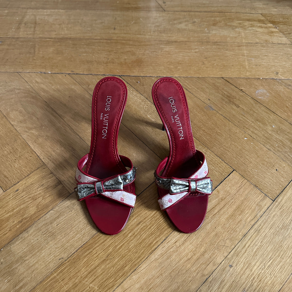 Louis Vuitton 2003 Murakami Cherry Blossom Heels
