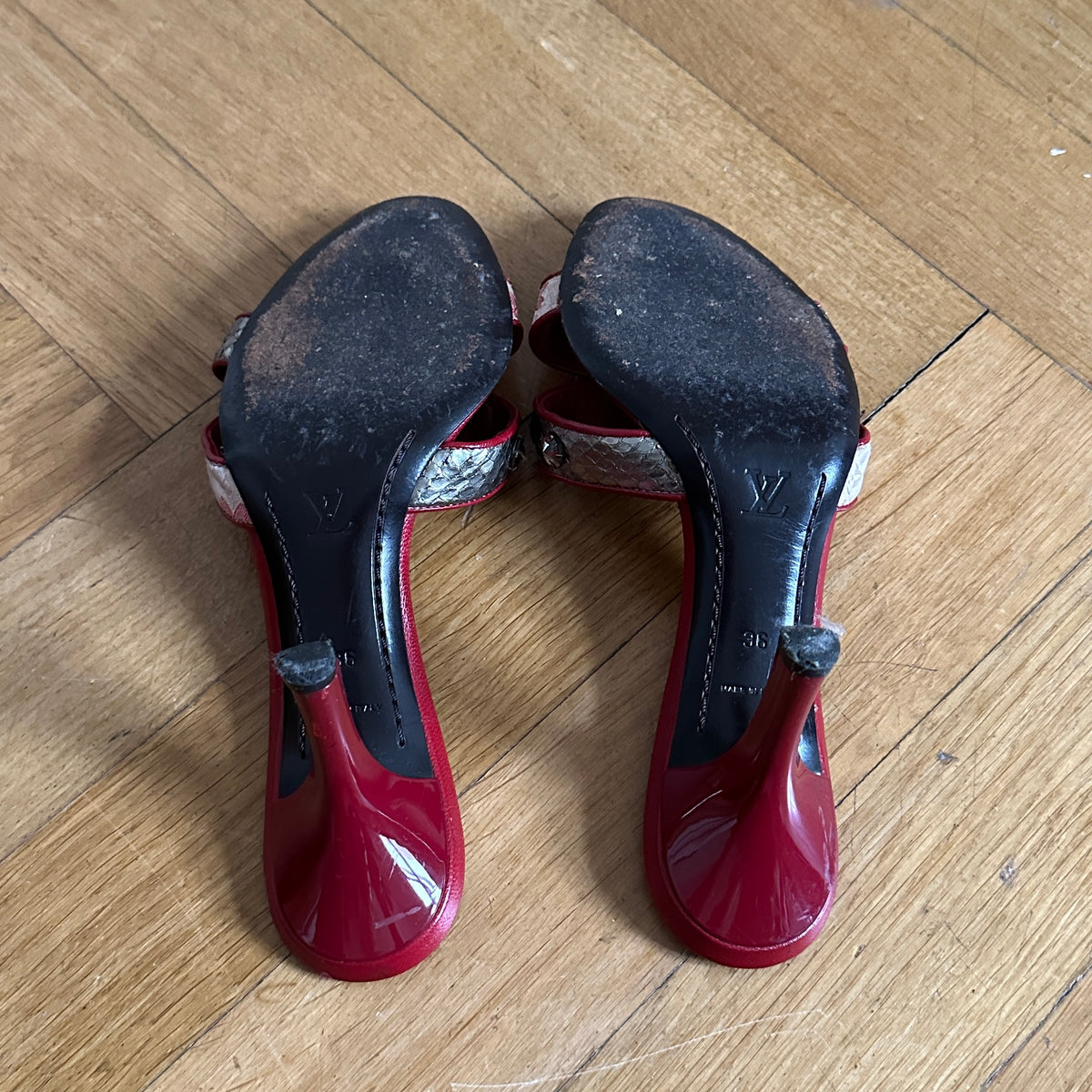 Louis Vuitton 2003 Murakami Cherry Blossom Heels