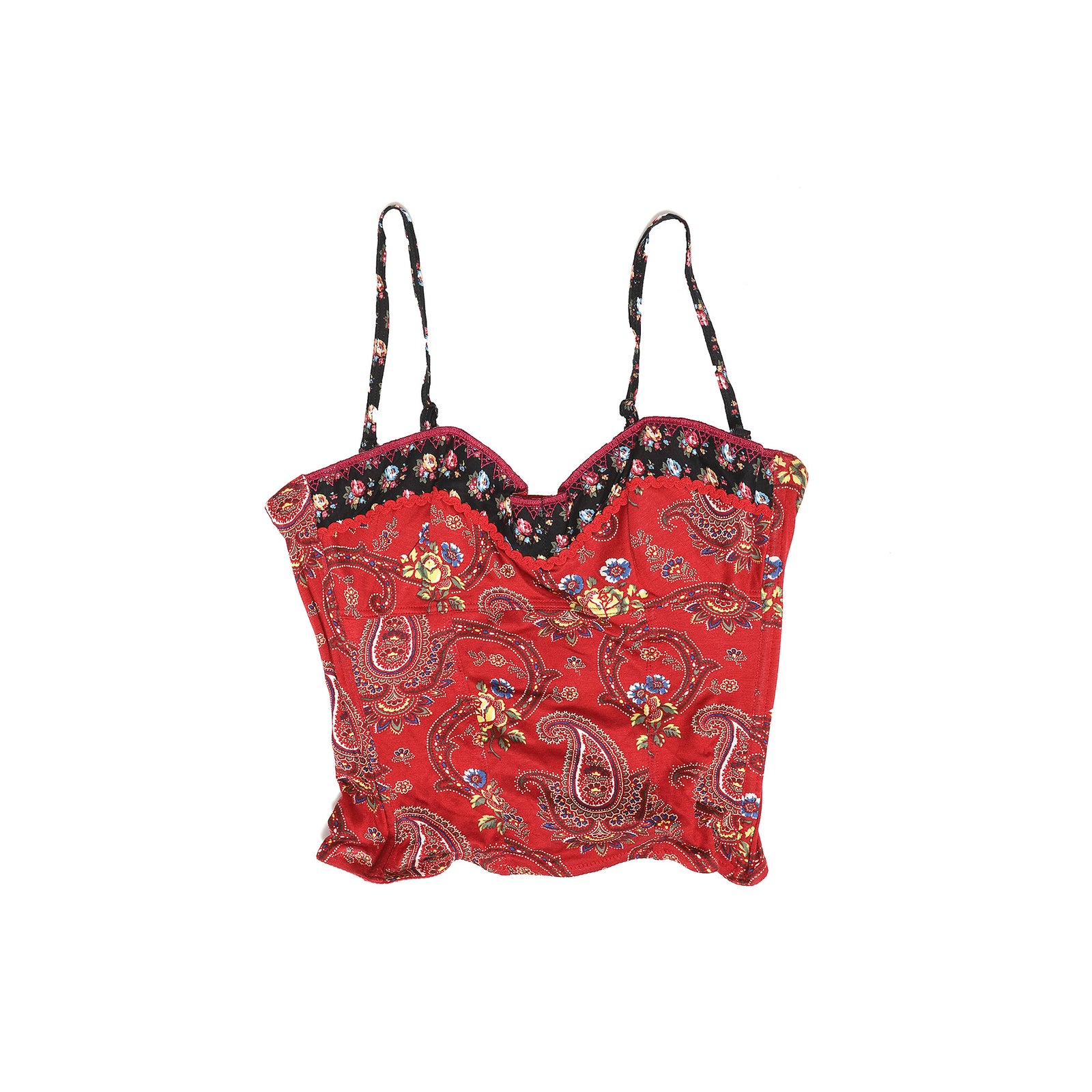 Christian Dior by John Galliano AW02 Floral Paisley Bustier