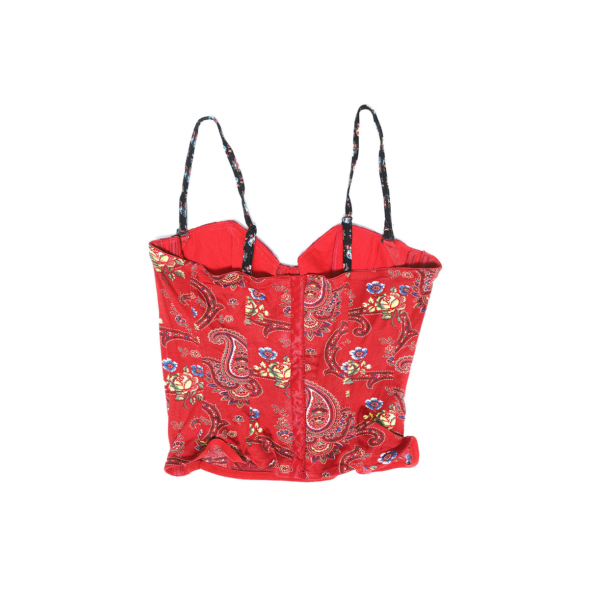 Christian Dior by John Galliano AW02 Floral Paisley Bustier