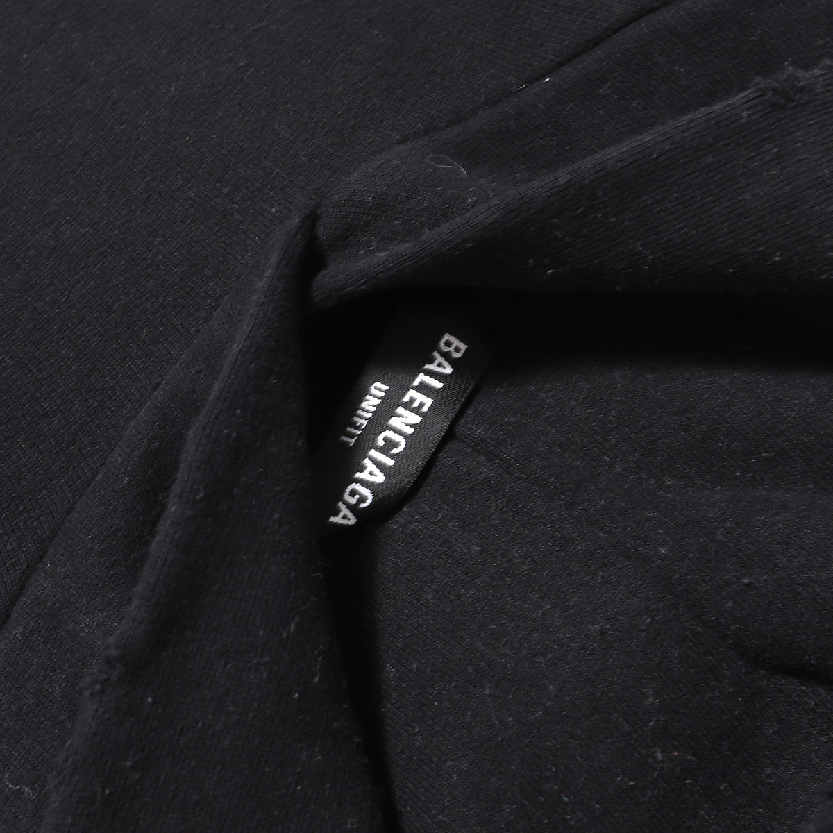 Balenciaga FW21 "Free" Oversized Distressed Hoodie