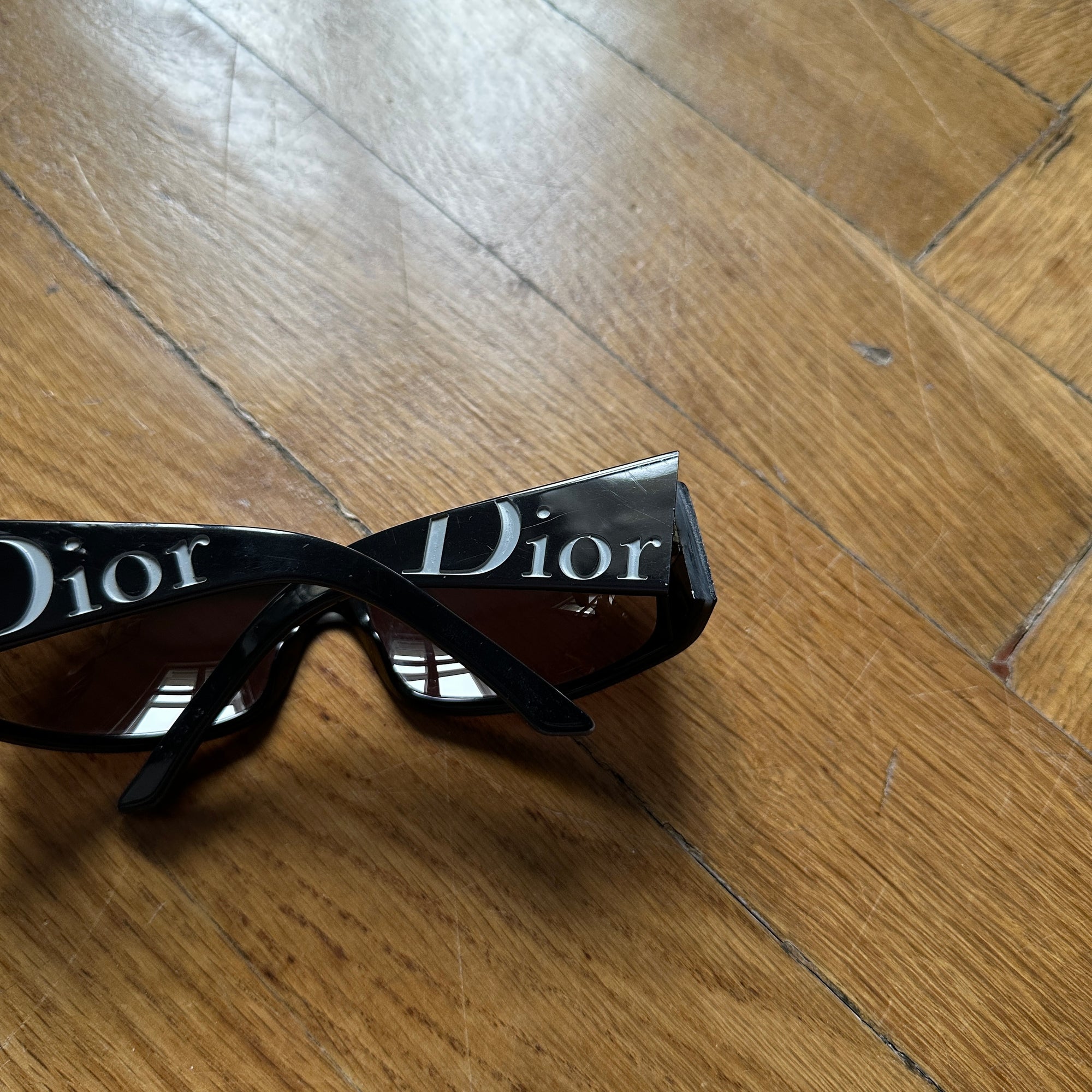Christian Dior by John Galliano 2000s YOUR DIOR 2 Logo Sunglasses