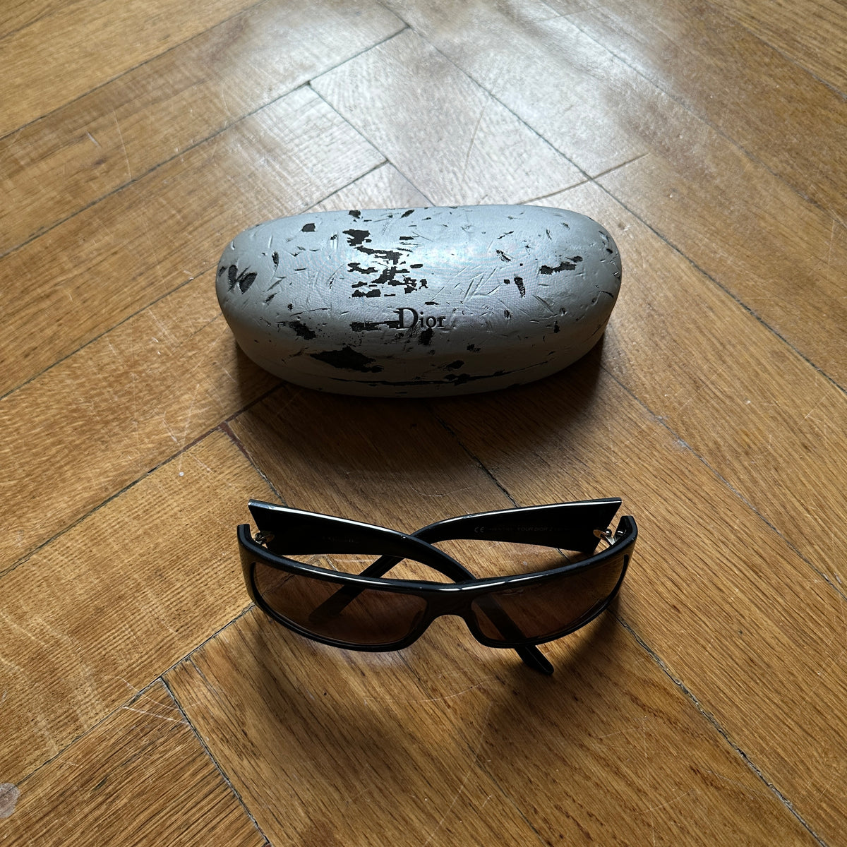 Christian Dior by John Galliano 2000s YOUR DIOR 2 Logo Sunglasses