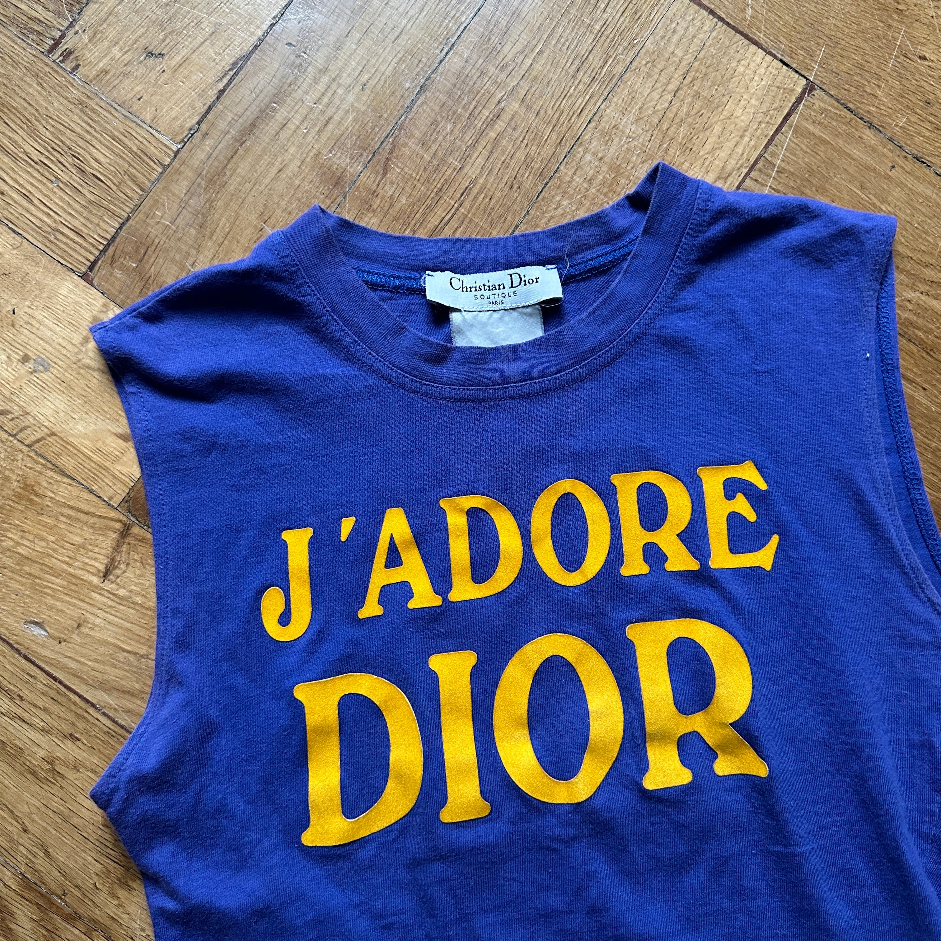 買い誠実 Christian Dior ガリアーノ期 J'ADORE タンクトップ dinter