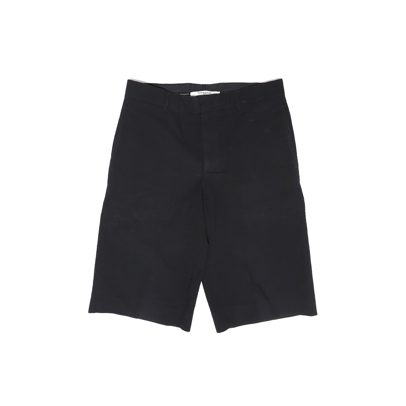 Givenchy Oversized Pilled Cotton Shorts