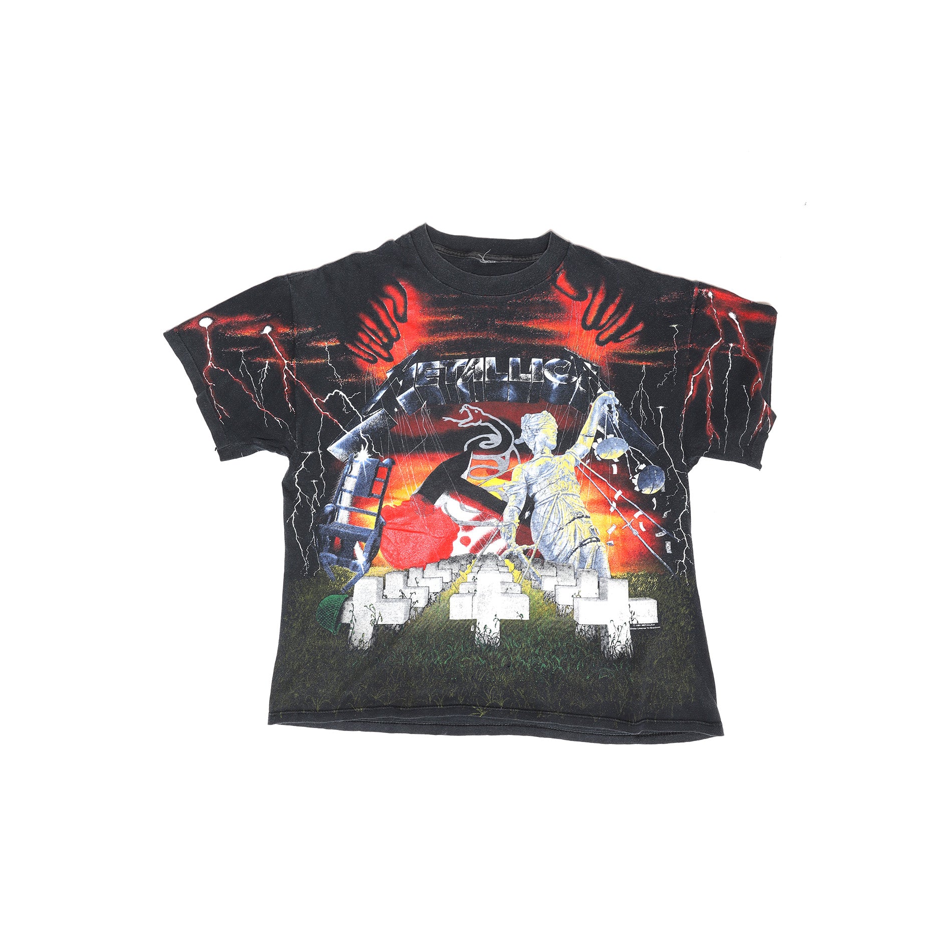 Metallica 1994 Vintage Tour Single Stitch T-Shirt