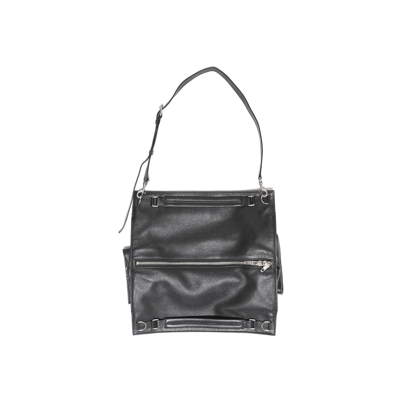 Balenciaga FW22 Transformable Runway Small Leather Bag