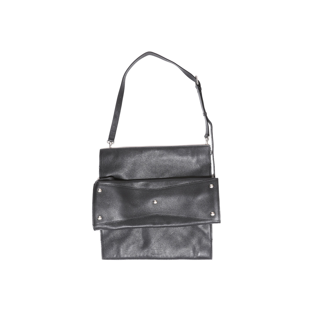 Balenciaga FW22 Transformable Runway Small Leather Bag