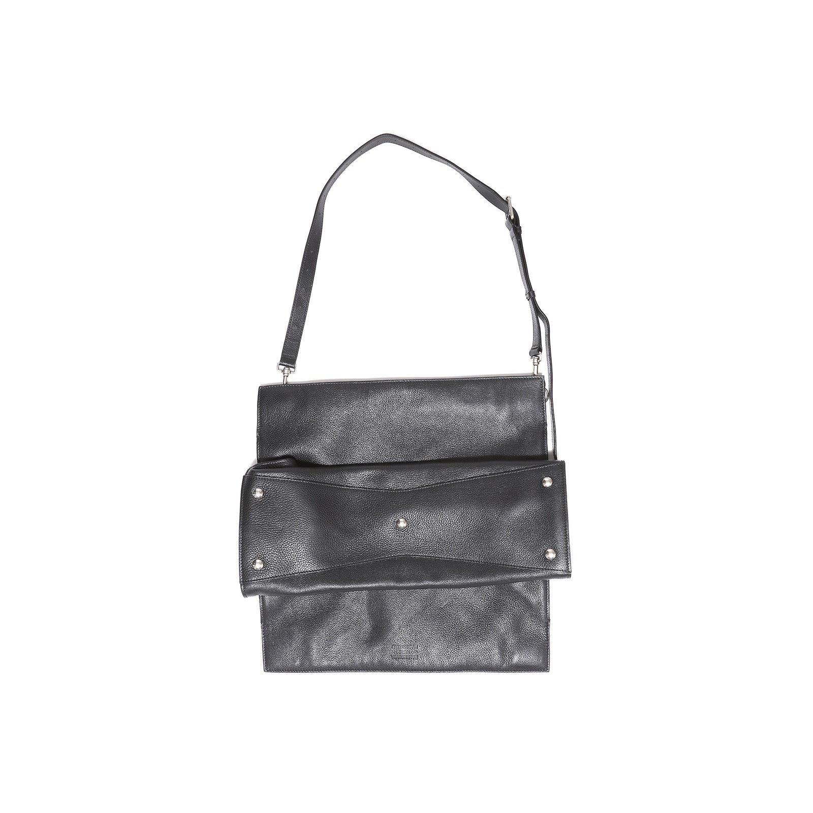 Balenciaga FW22 Transformable Runway Small Leather Bag