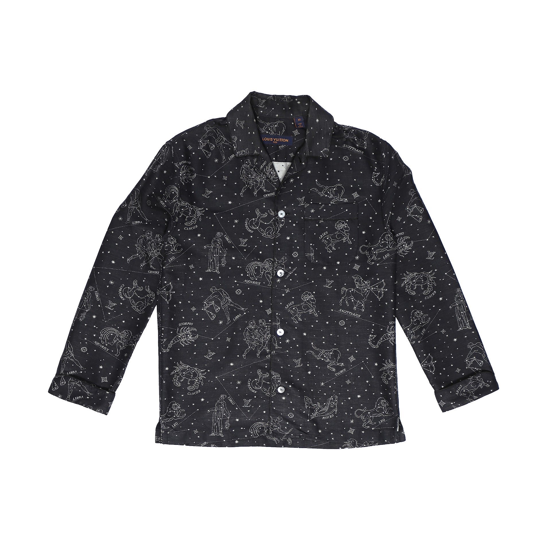 Louis Vuitton SS19 Zodiac Pyjama Shirt - Ākaibu Store