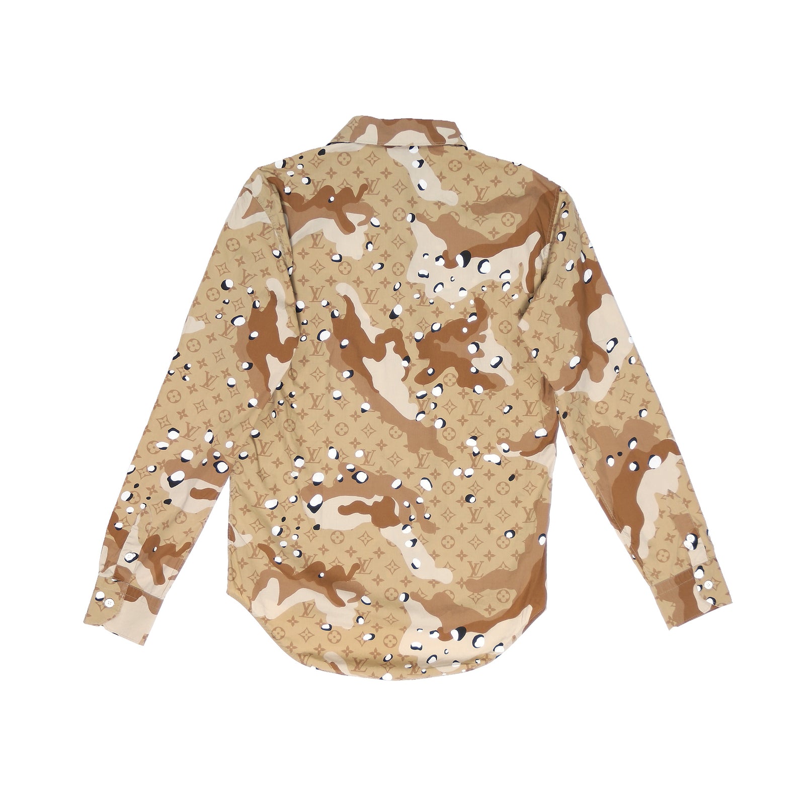 Louis Vuitton Pre-SS20 Desert Camo Monogram DNA Shirt