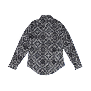 Saint Laurent Paris SS14 Paisley Western Shirt Sample