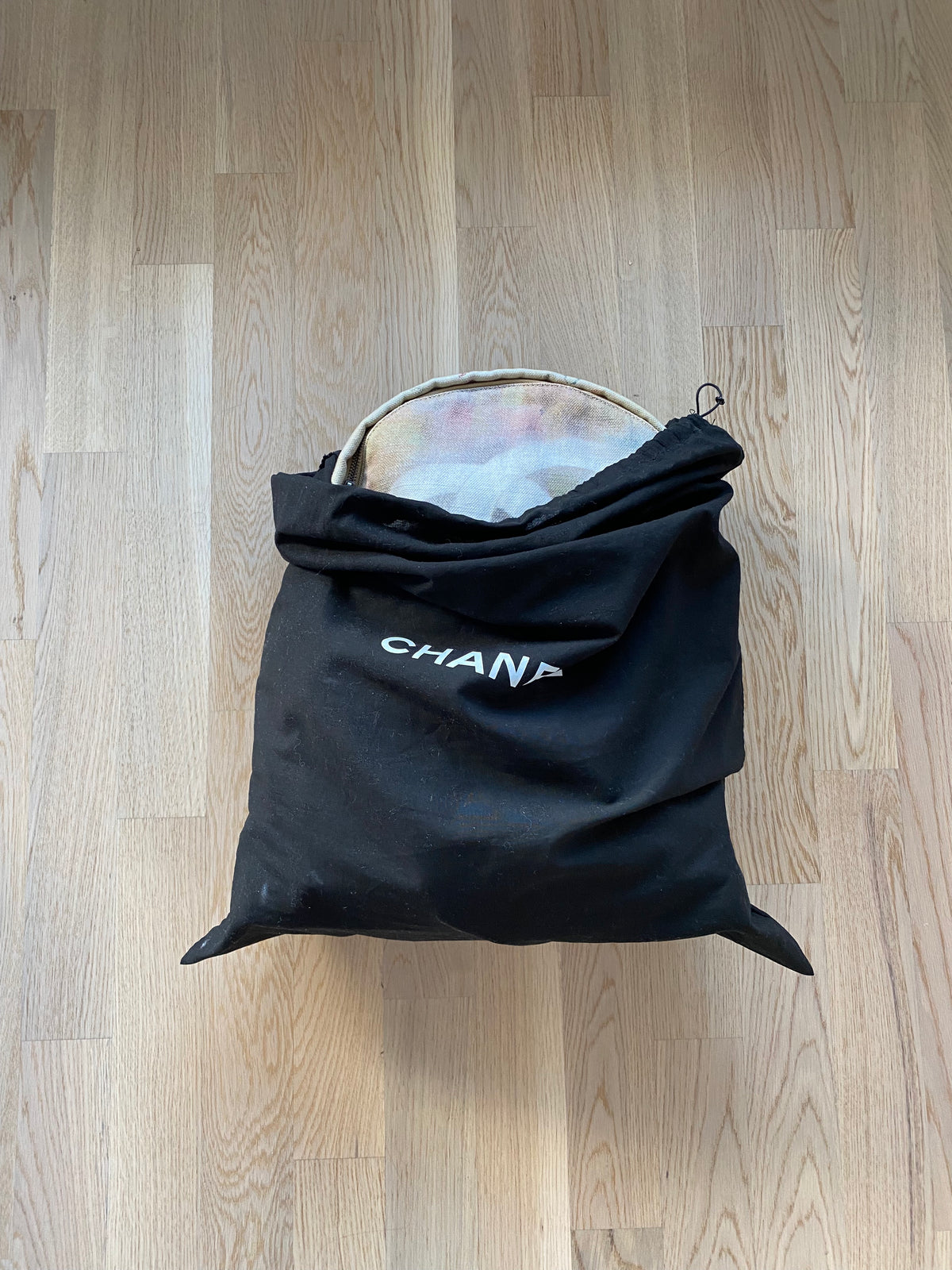 Chanel Spring Summer 2014 Beige Graffiti Artclass Backpack (Large Version)