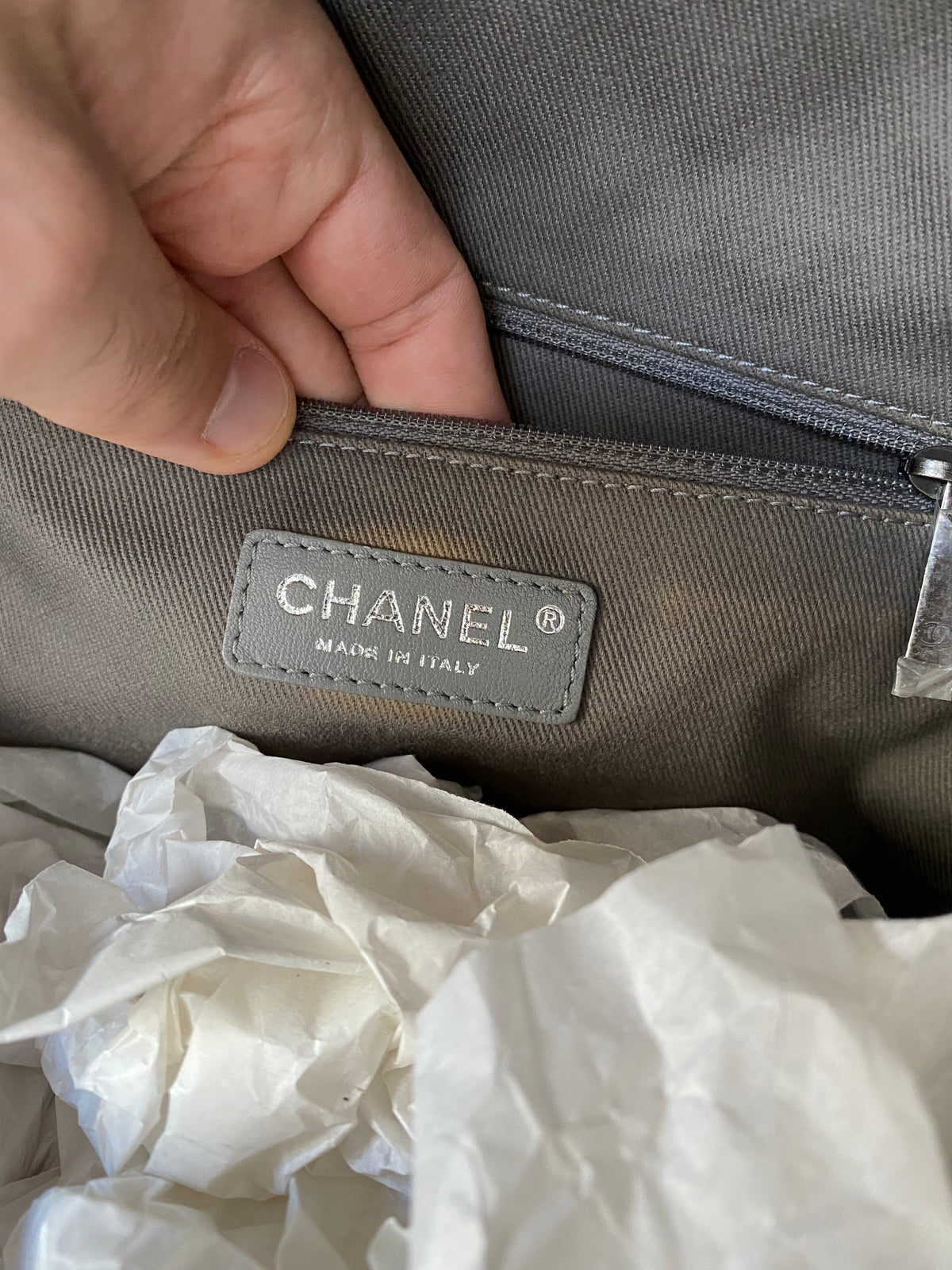 Chanel Spring Summer 2014 Beige Graffiti Artclass Backpack (Large Version)