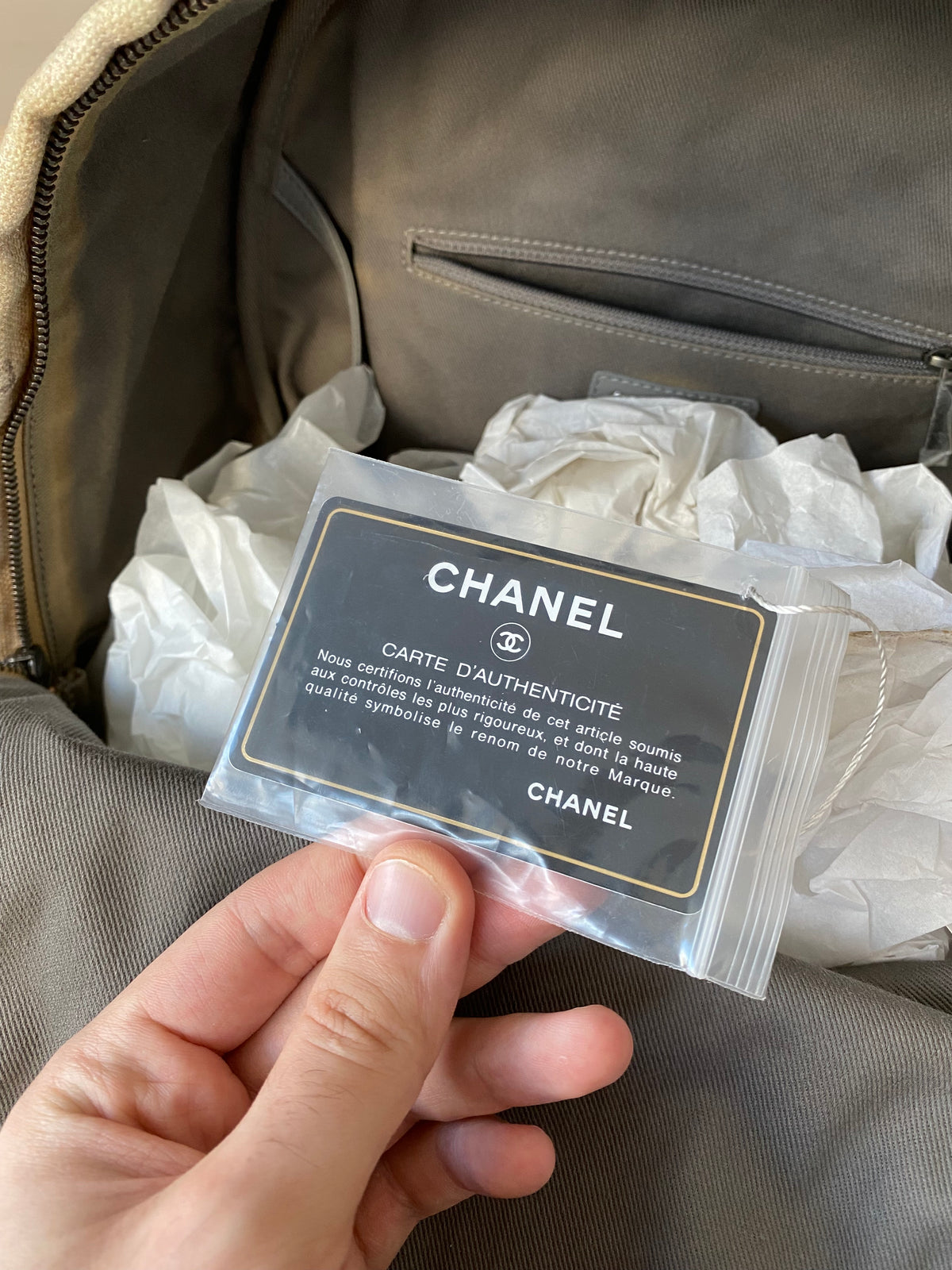 Chanel Spring Summer 2014 Beige Graffiti Artclass Backpack (Large Version)