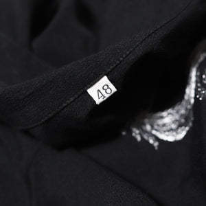 Gianni Versace 80s Dragon Embroidered Silk Shirt
