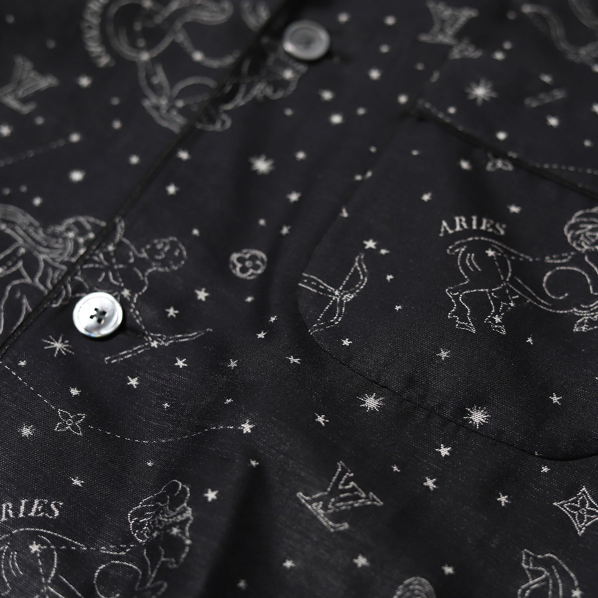 Louis Vuitton SS19 Zodiac Pyjama Shirt