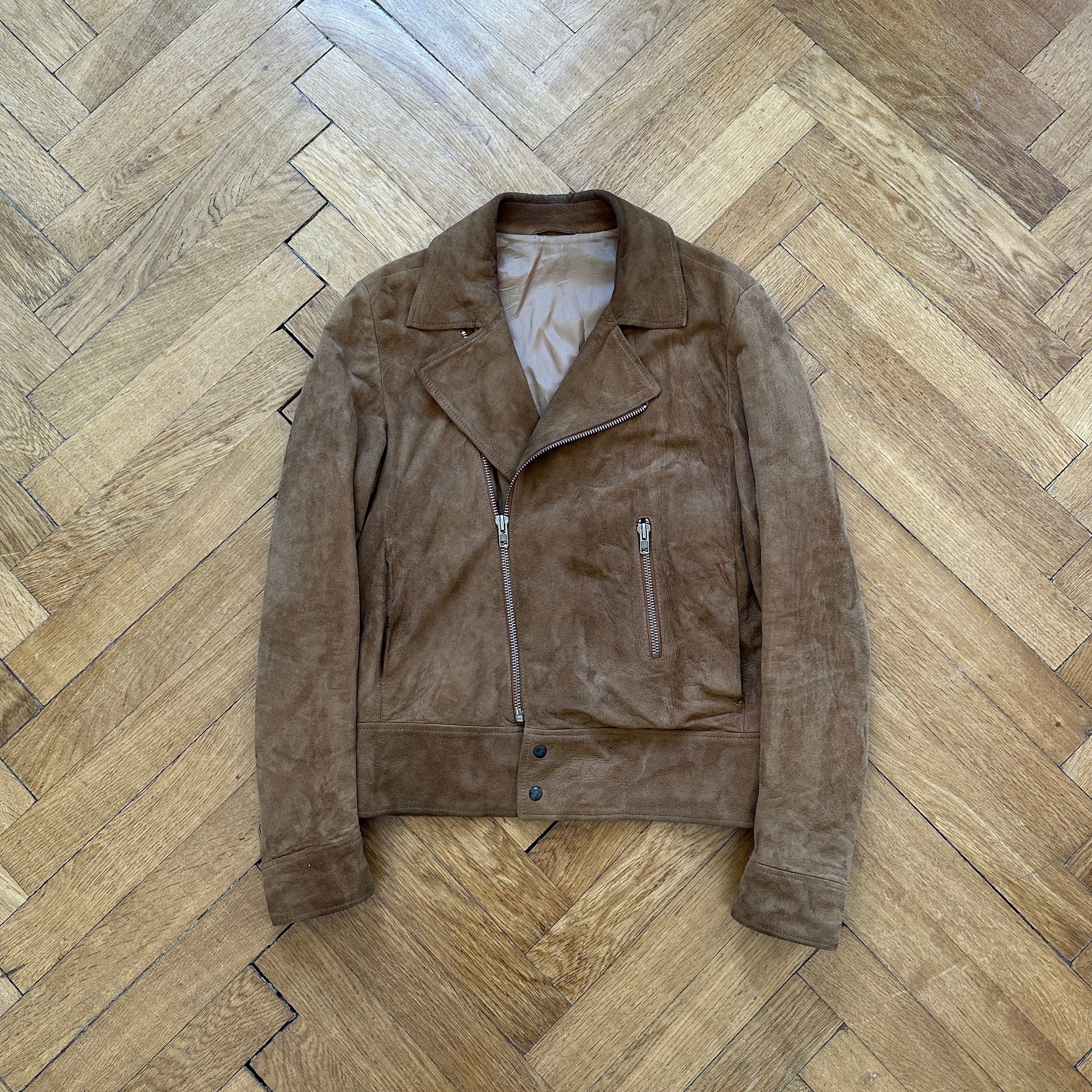 Maison Martin Margiela SS08 Replica Suede Perfecto Jacket - Ākaibu