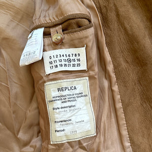 Maison Martin Margiela SS08 Replica Suede Perfecto Jacket