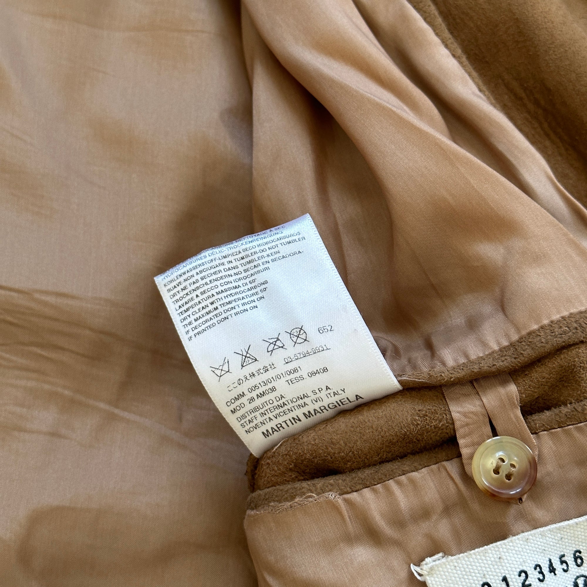 Maison Martin Margiela SS08 Replica Suede Perfecto Jacket