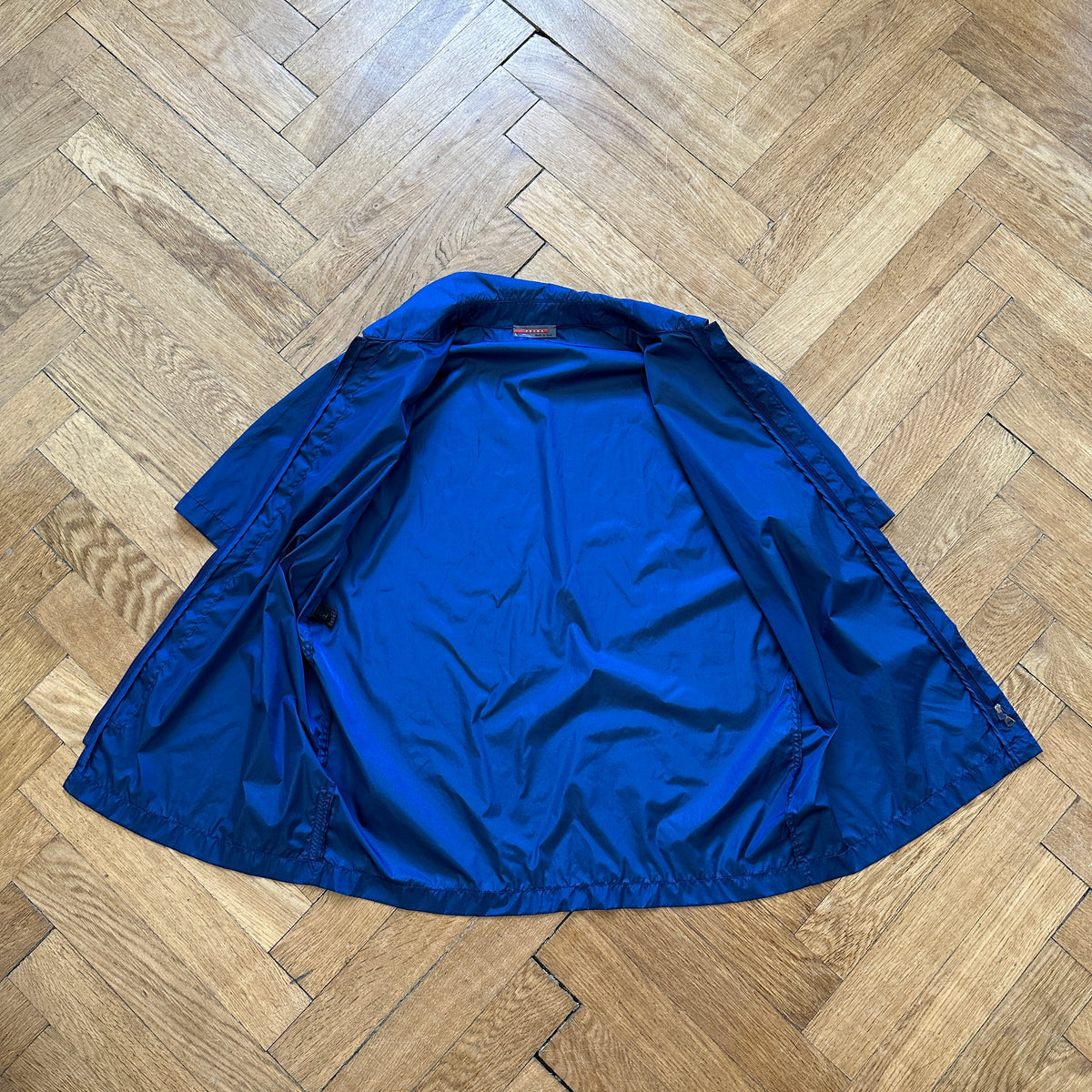 Prada Sport 90s Nylon Zip Shortsleeve Shirt