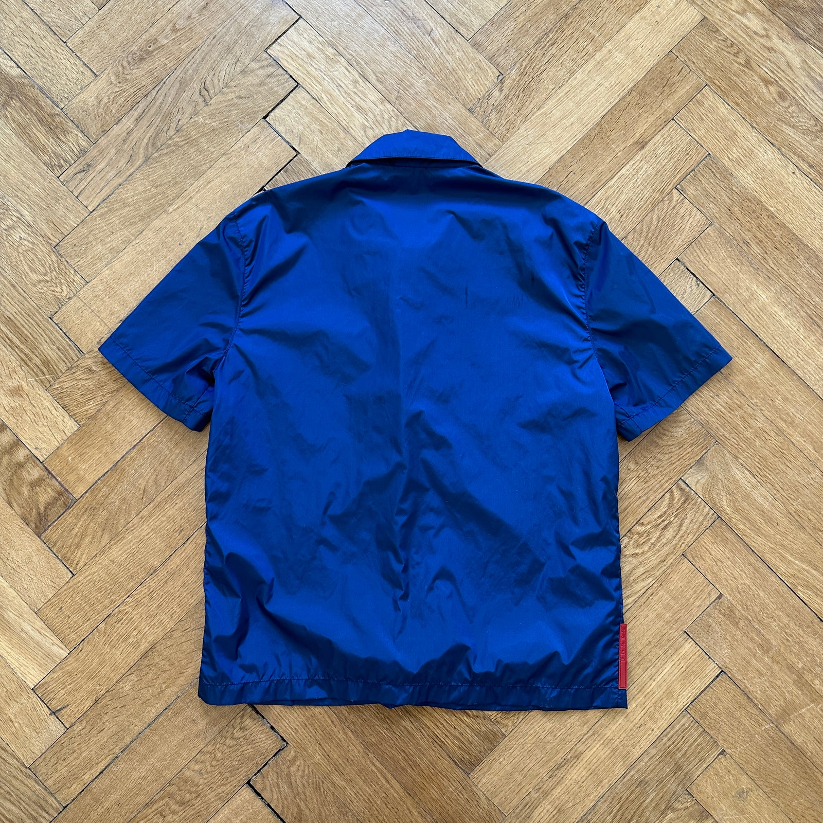 Prada Sport 90s Nylon Zip Shortsleeve Shirt