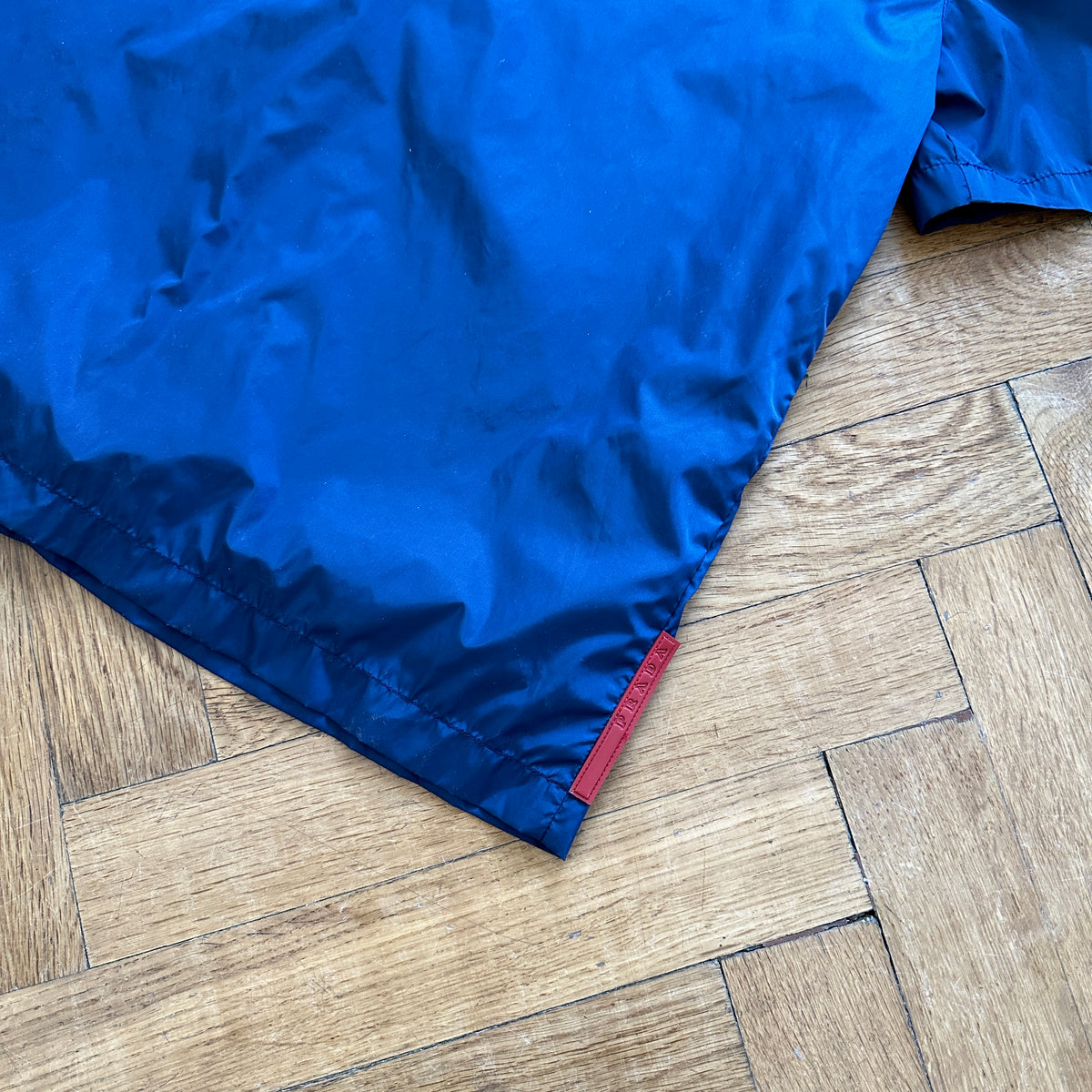 Prada Sport 90s Nylon Zip Shortsleeve Shirt