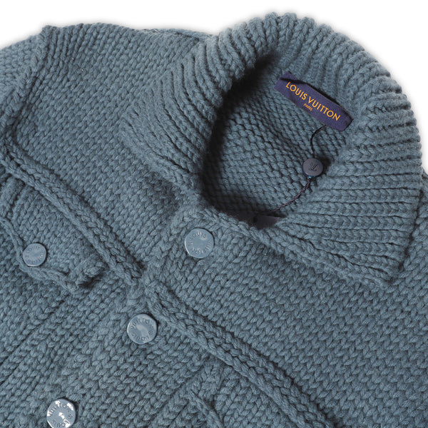 GD on X: Louis Vuitton Chunky Knit Trucker Jackets (2021