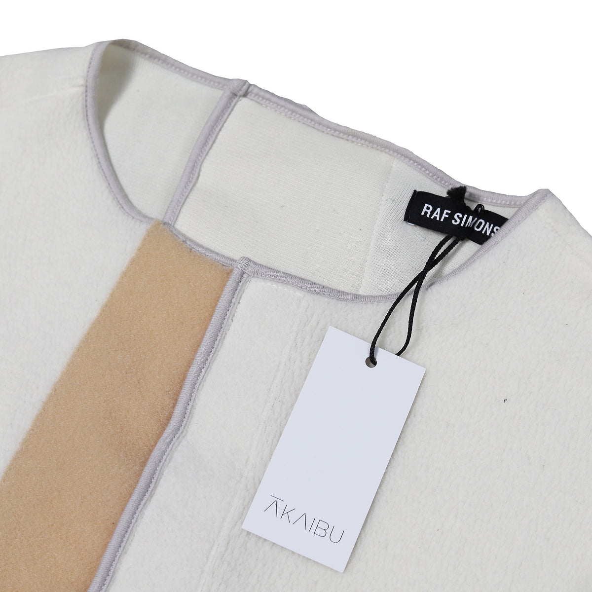 Raf Simons AW10 Velcro Liner Sweater