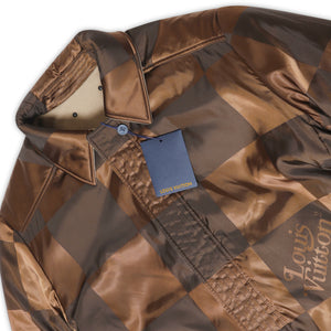 Louis Vuitton Men's Nigo Reversible Jacket Wool and Polyamide Blend