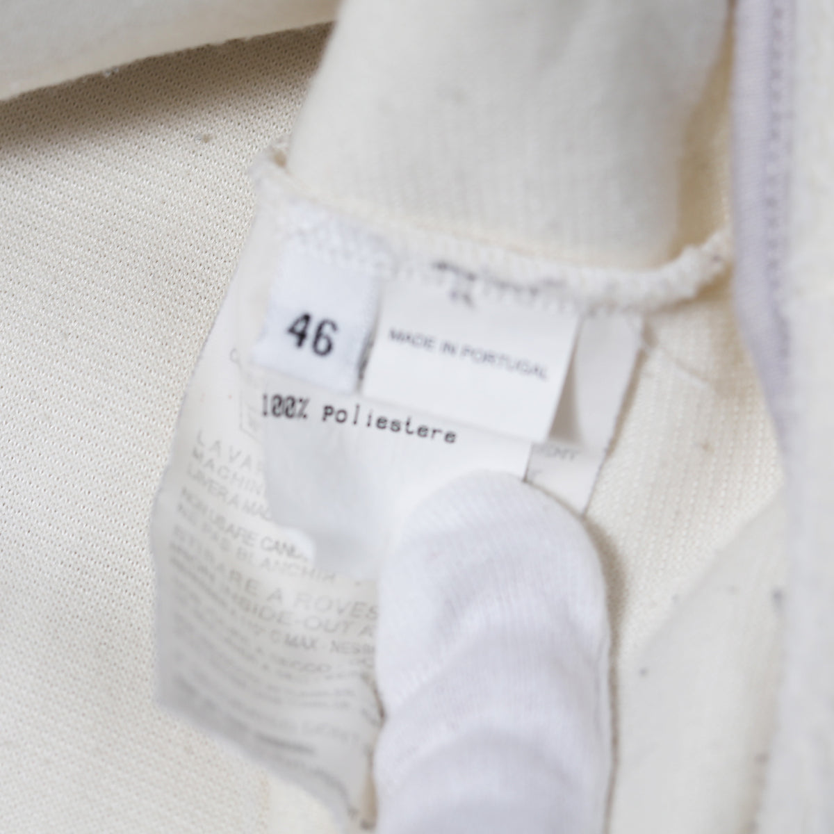 Raf Simons AW10 Velcro Liner Sweater