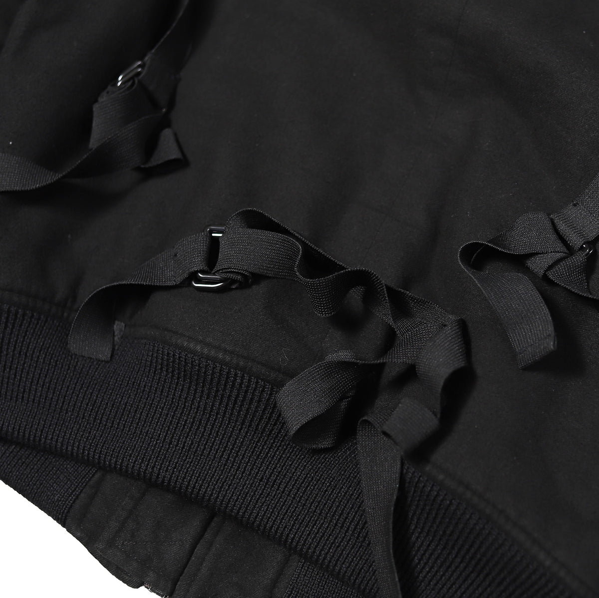 Helmut Lang AW03 Wool Bondage Bomber Jacket