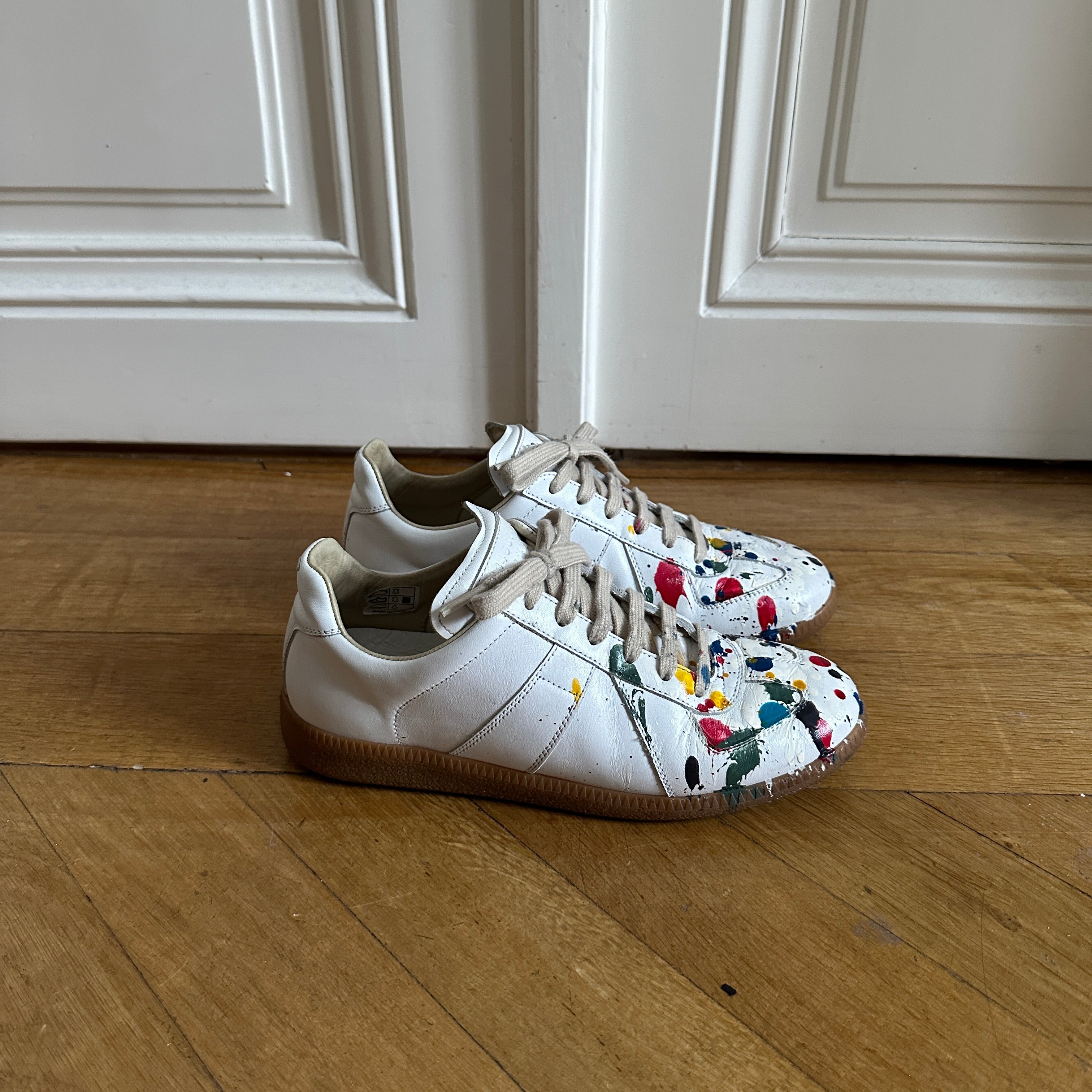 Maison Martin Margiela Paint Splatter GATs - Ākaibu Store